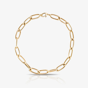 Jumbo Gold Link Necklace