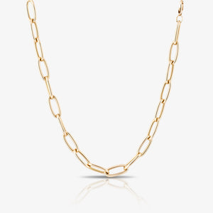 Jumbo Gold Link Necklace
