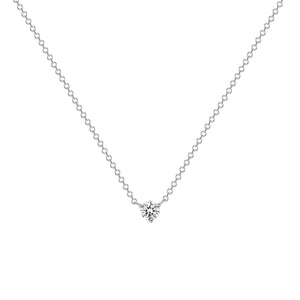 SANDAK 14K White Gold Diamond Pendant Necklace